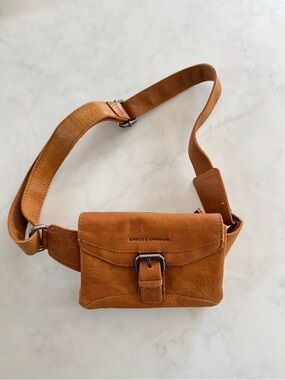 Spikes & Sparrow leather belt bag crossbody
